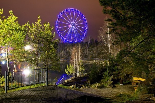 Колесо обозрения радуга парк екатеринбург фото